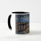 Sterrennacht over de Rhône door Vincent van Gogh Mok (Voorkant links)