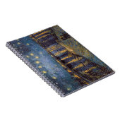 Sterrennacht over de Rhône door Vincent van Gogh Notitieboek (Rechterzijde)