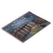 Sterrennacht over de Rhône door Vincent van Gogh Notitieboek (Linkerzijde)