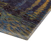 Sterrennacht over de Rhône door Vincent van Gogh Snijplank (Hoek)