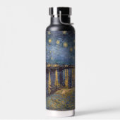 Sterrennacht over de Rhône door Vincent van Gogh Waterfles (Links)