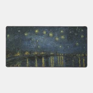 Sterrennacht over de Rhône, olieverfschilderij Van Bureaumat