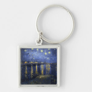 Sterrennacht over de Rhône Sleutelhanger