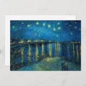 Sterrennacht over de Rhône | Vincent van Gogh (Voorkant / Achterkant)
