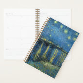 Sterrennacht over de Rhone Vincent Van Gogh Planner (Display)