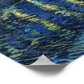Sterrennacht over de Rhone Vincent van Gogh Poster (Hoek)