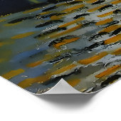 Sterrennacht Over de Rhône - Vincent van Gogh Poster (Hoek)