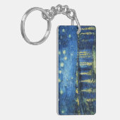 Sterrennacht over de Rhone Vincent van Gogh Sleutelhanger (Voorkant Links)