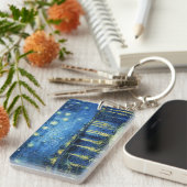 Sterrennacht over de Rhone Vincent van Gogh Sleutelhanger (Voorkant Rechts)