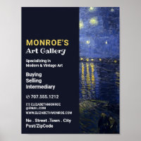 Sterrennacht over de Rijn, Art Dealer, Galerij