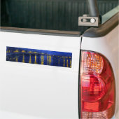 Sterrennacht over de Rijn Bumpersticker (Op Truck)