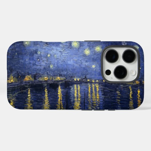 Sterrennacht over de Rijn Case-Mate iPhone Case (Achterkant (horizontaal))
