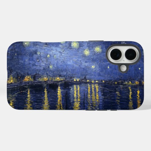 Sterrennacht over de Rijn Case-Mate iPhone Case (Achterkant (horizontaal))