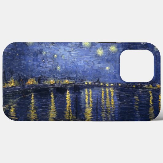 Sterrennacht over de Rijn Case-Mate iPhone Case (Achterkant (horizontaal))