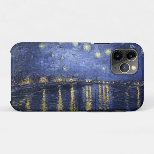 Sterrennacht over de Rijn Case-Mate iPhone Case (Achterkant (horizontaal))