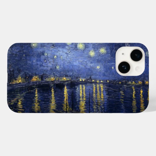 Sterrennacht over de Rijn Case-Mate iPhone Case (Achterkant (horizontaal))