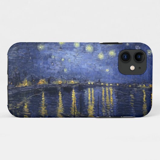 Sterrennacht over de Rijn Case-Mate iPhone Case (Achterkant (horizontaal))