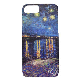 Sterrennacht over de Rijn door Van Gogh Case-Mate iPhone Case