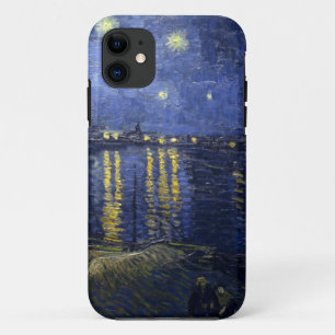 Sterrennacht over de Rijn door Van Gogh Case-Mate iPhone Case