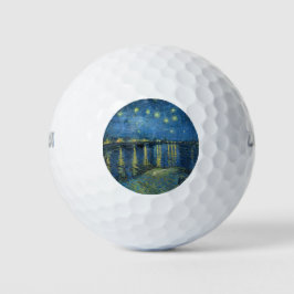 Sterrennacht over de Rijn (door van Gogh) Golfballen