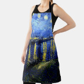 Sterrennacht over de Rijn door Van Gogh Schort (Insitu)