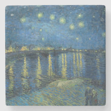 Sterrennacht over de Rijn (door van Gogh)