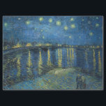 Sterrennacht over de Rijn door Van Gogh Tissuepapier<br><div class="desc">Vincent Van Gogh - Masters of Art Series</div>