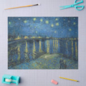 Sterrennacht over de Rijn door Van Gogh Tissuepapier (Craft)
