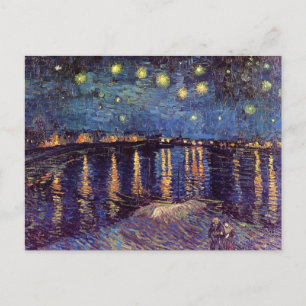 Sterrennacht over de Rijn door Vincent van Gogh Briefkaart