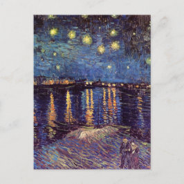 Sterrennacht over de Rijn door Vincent van Gogh Briefkaart