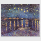 Sterrennacht over de Rijn door Vincent van Gogh Cadeaupapier (Vlak)