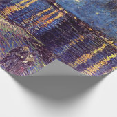 Sterrennacht over de Rijn door Vincent van Gogh Cadeaupapier (Hoek)