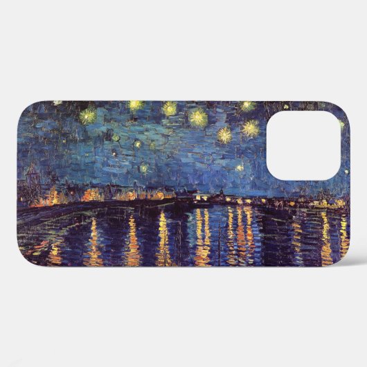 Sterrennacht over de Rijn door Vincent van Gogh Case-Mate iPhone Case (Achterkant (horizontaal))