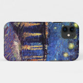 Sterrennacht over de Rijn, door Vincent van Gogh. Case-Mate iPhone Case (Achterkant (horizontaal))
