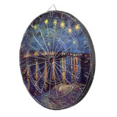 Sterrennacht over de Rijn door Vincent van Gogh Dartbord (Voorkant Rechts)