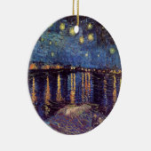 Sterrennacht over de Rijn door Vincent van Gogh Keramisch Ornament (Rechts)