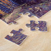 Sterrennacht over de Rijn door Vincent van Gogh Legpuzzel (Zijkant)