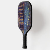 Sterrennacht over de Rijn door Vincent van Gogh Pickleball Paddle (Links)