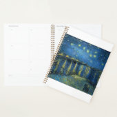 Sterrennacht over de Rijn door Vincent van Gogh Planner (Display)