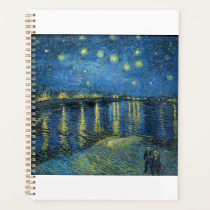 Sterrennacht over de Rijn door Vincent van Gogh Planner