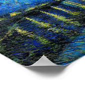 Sterrennacht over de Rijn door Vincent Van Gogh Poster (Hoek)