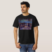 Sterrennacht over de Rijn door Vincent van Gogh T-shirt (Voorkant volledig)