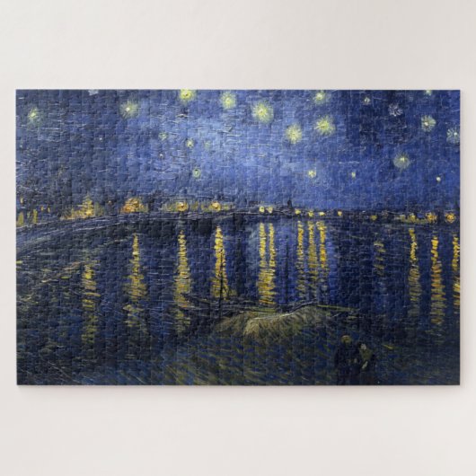 Sterrennacht over de Rijn Legpuzzel (Horizontaal)