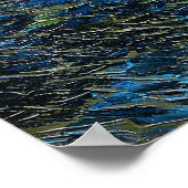 Sterrennacht over de Rijn Poster (Hoek)