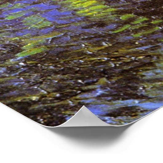 Sterrennacht over de Rijn Poster (Hoek)