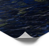 Sterrennacht over de Rijn Poster (Hoek)