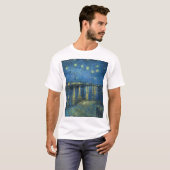 Sterrennacht over de Rijn T-shirt (Voorkant volledig)