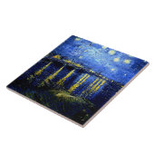 Sterrennacht over de Rijn Tegeltje (Zijkant)