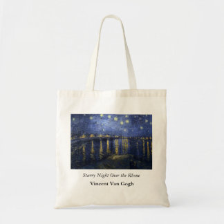 Sterrennacht over de Rijn - Van Gogh (1888) Tote Bag