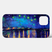 Sterrennacht over de Rijn Van Gogh Fine Art Case-Mate iPhone Case (Achterkant (horizontaal))